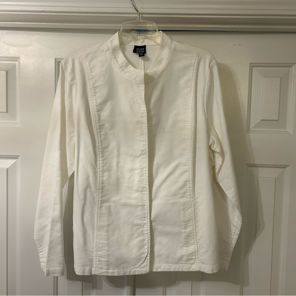 White Button Up Jacket - image 1